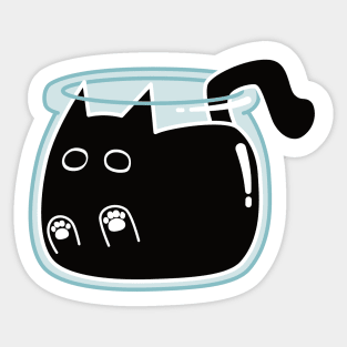 Cats Are Liquid Sticker